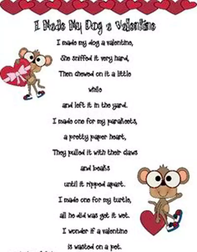 Valentines Day Poems for Teacher