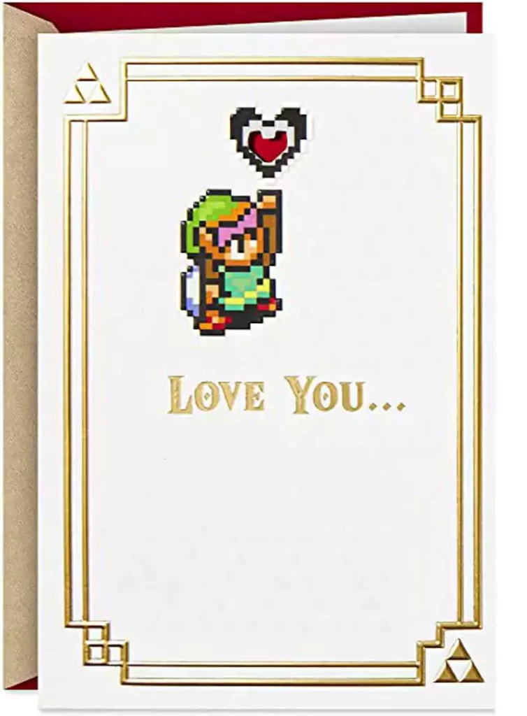 Zelda Valentines Day Card