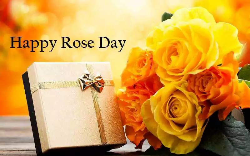 yellow rose day image