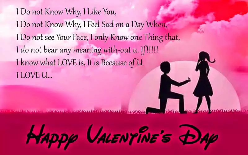 Happy Valentines Day Poems to Boyfriend