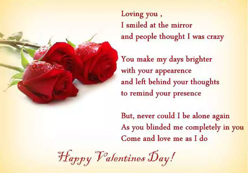 Happy Valentines Day Poems to Boyfriend