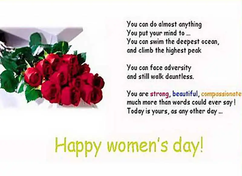Happy Womens Day Quotes for Best Friend