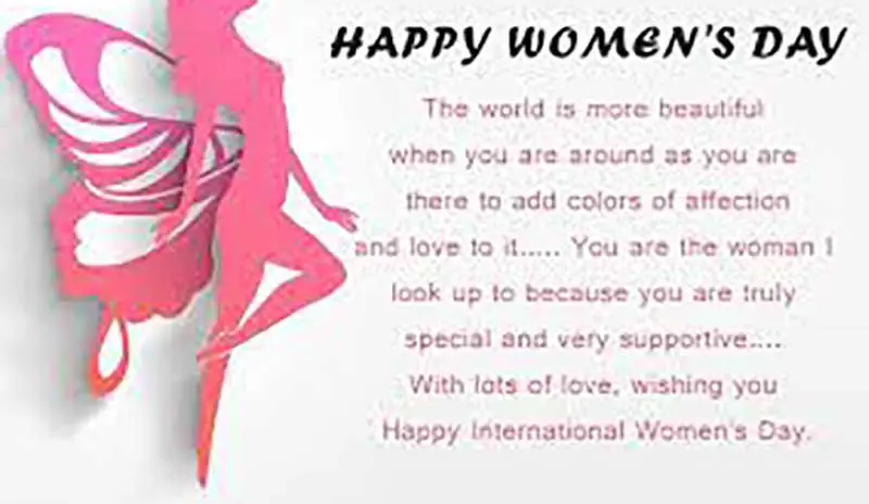 International Womens Day Wishes for Wife