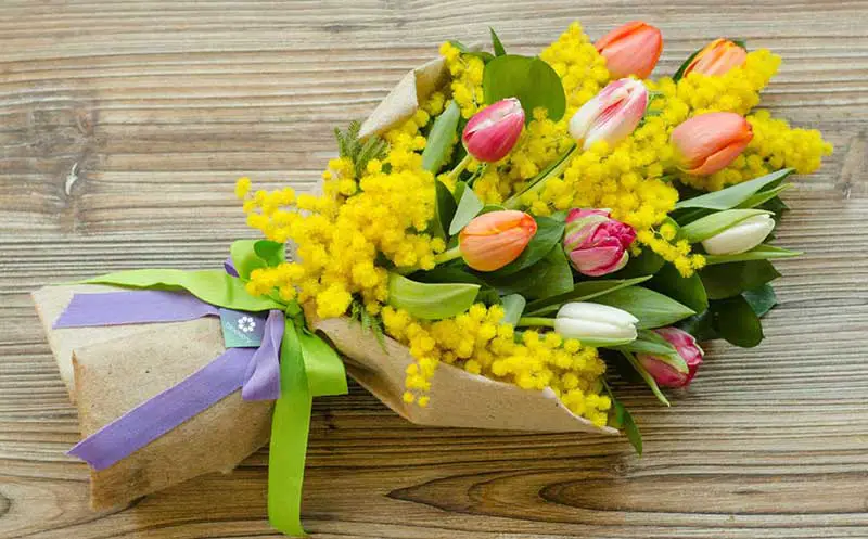 Traditional Flowers for International Womens Day