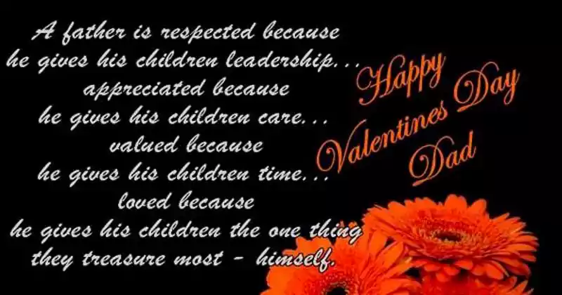 Valentines Day Quotes for Dad