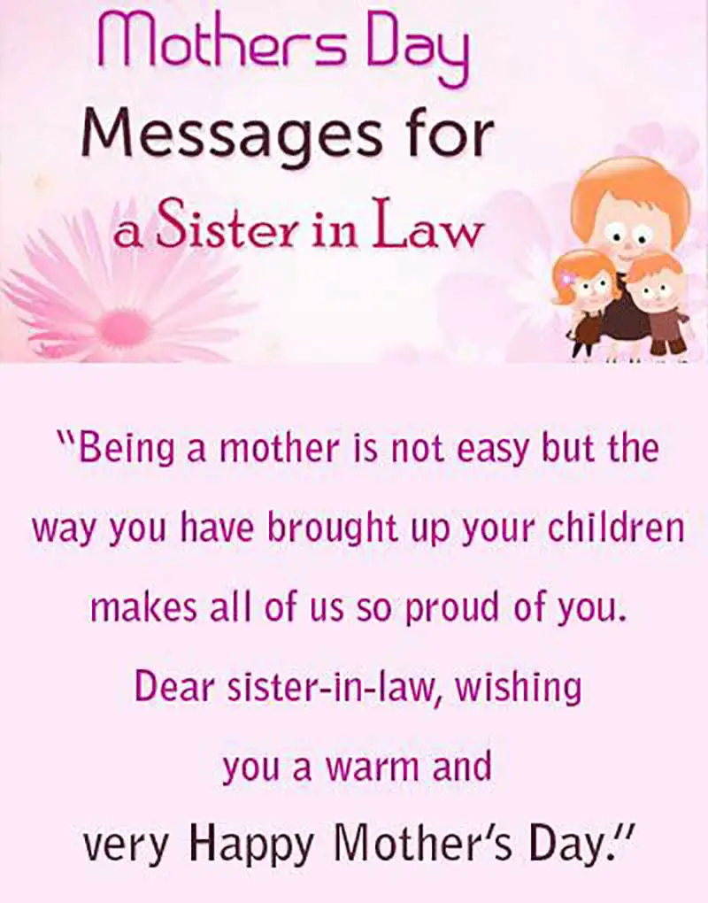 Womens Day Wishes for Sister in Law
