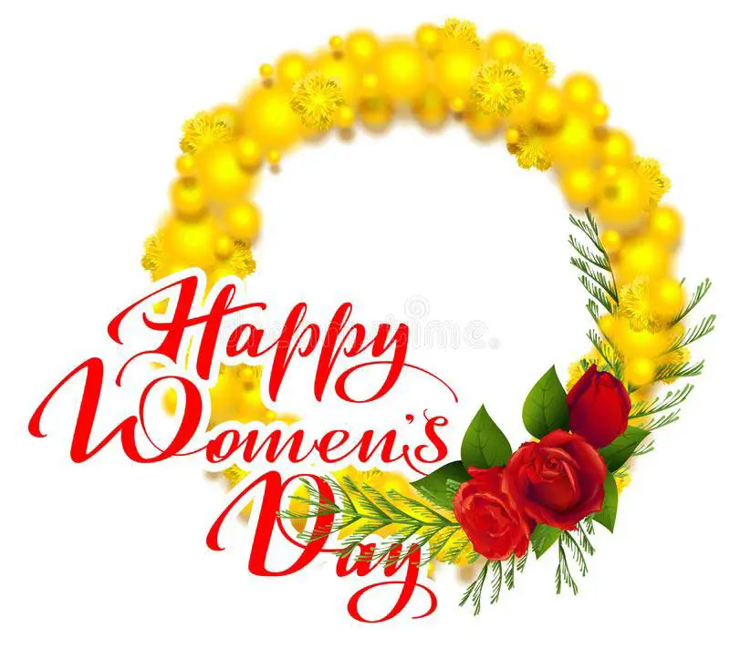 Womens Day Yellow Flower