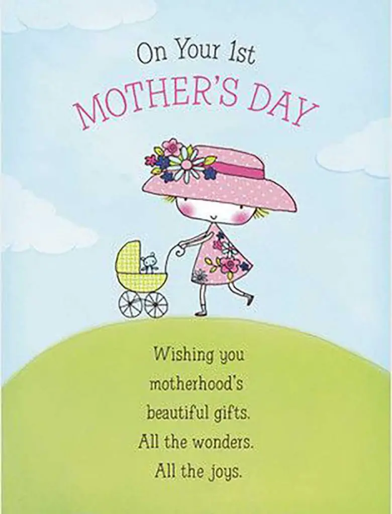 st mothers day card