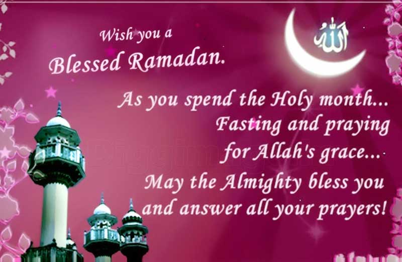 Best Wishes for Ramadan Fasting