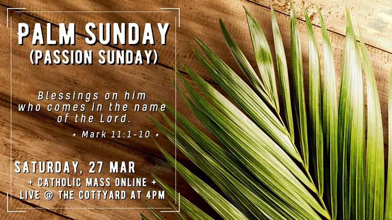 Catholic Palm Sunday Images