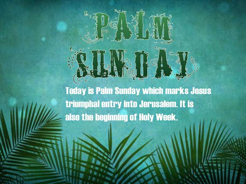 Catholic Quotes for Palm Sunday