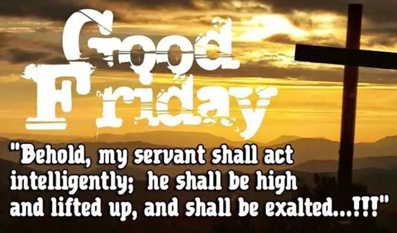 Good Friday Scripture Images