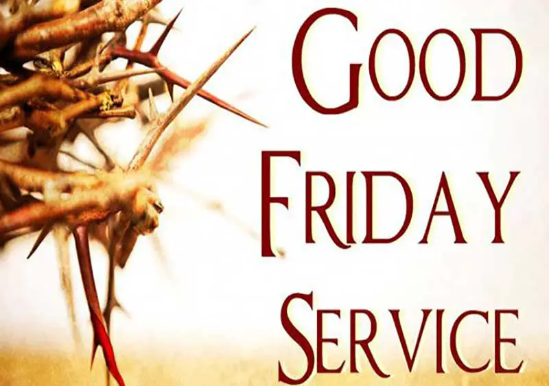 Good Friday Service Images