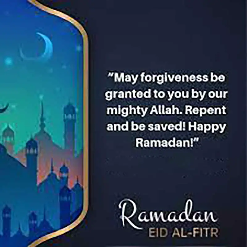 Ramadan Apology Message