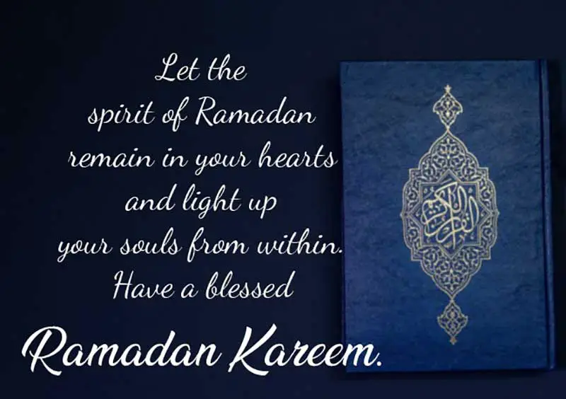 Ramadan Kareem Message English