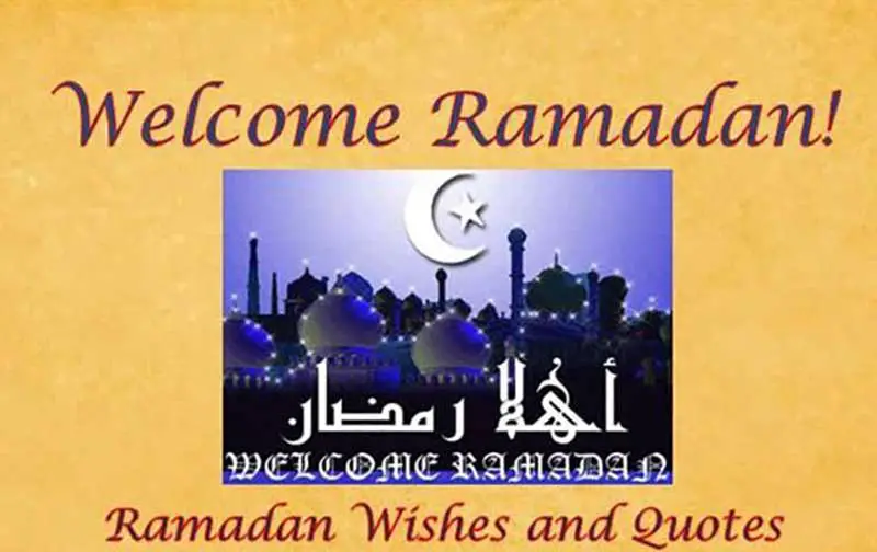 Ramadan Welcome Messages