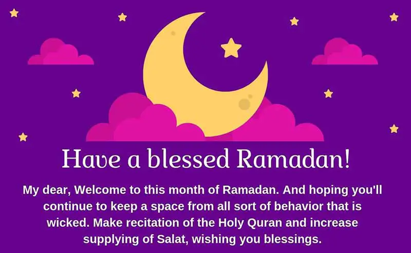 Ramadan Welcome Messages