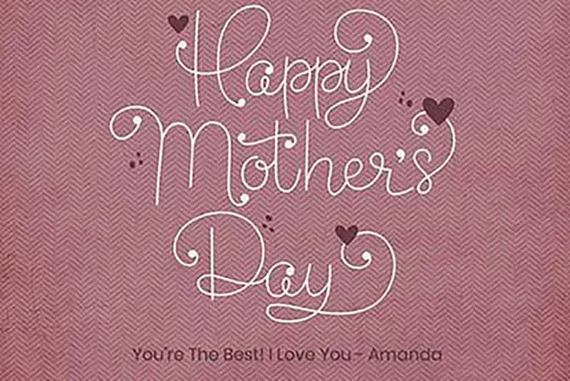 custom mothers day cards
