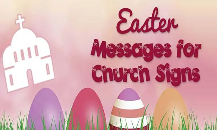 easter sunday easter quotes for church signs