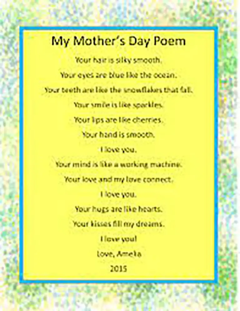 63 Mother's Day Poems for Super Mom - QuotesProject.Com