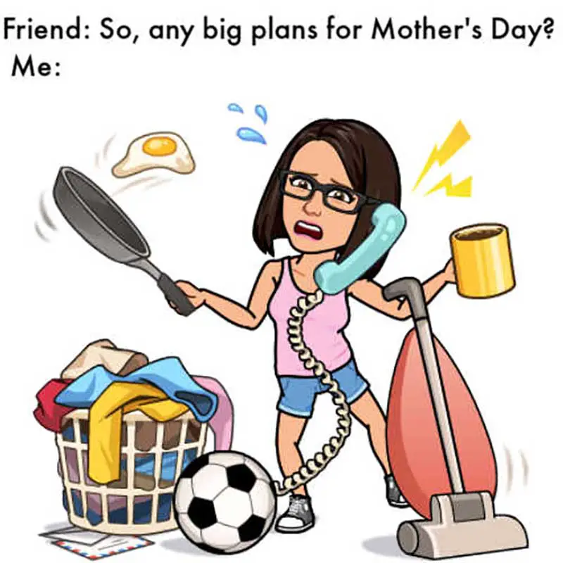 funny happy mothers day images