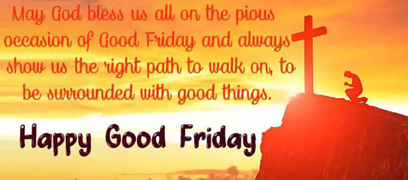 good friday greetings sms