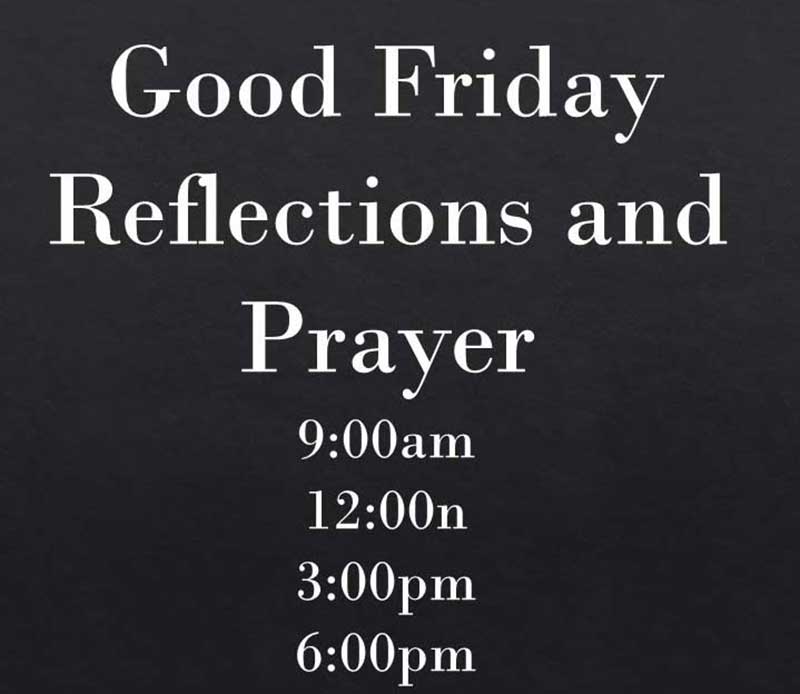 good friday prayer