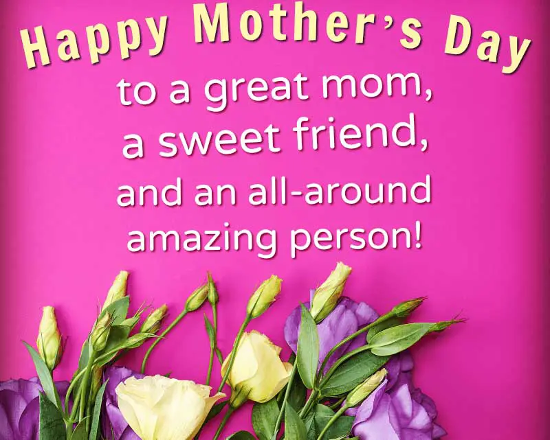 happy mothers day messages to friends