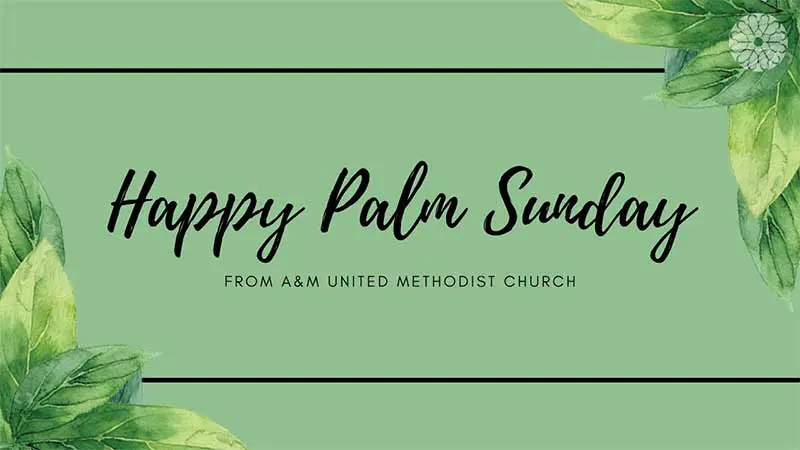 happy palm sunday images picture