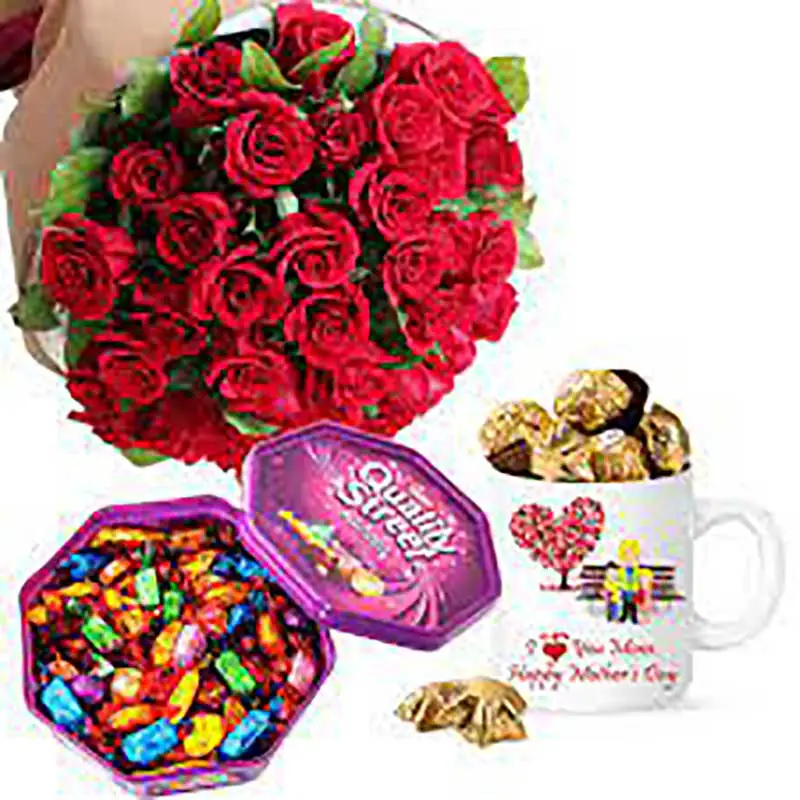 mothers day flowers and chocolates