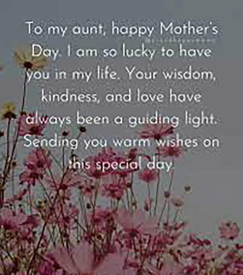 mothers day quotes for aunts