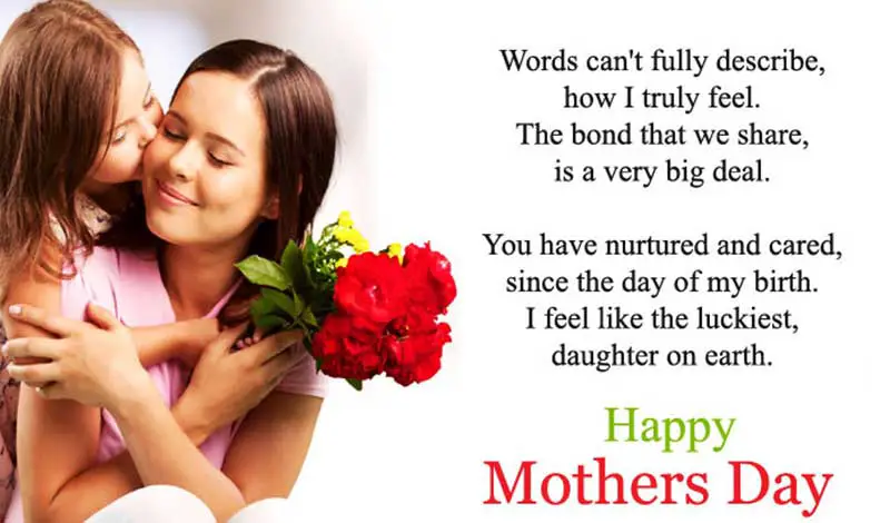 mothers day wishes from daughter