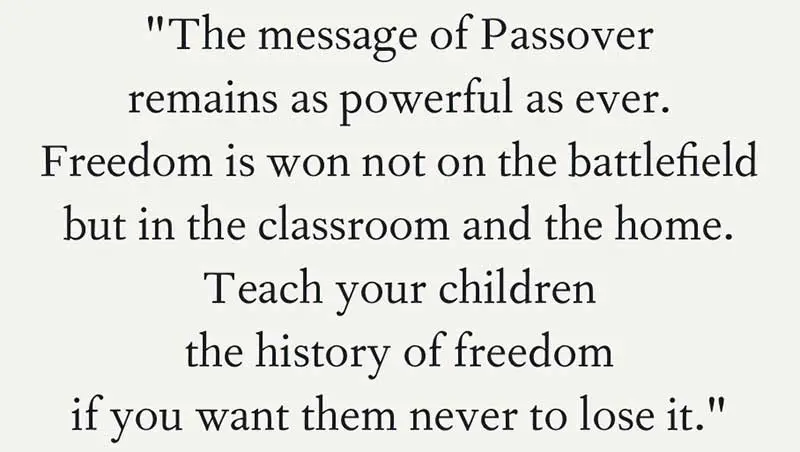 passover freedom quotes