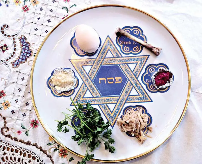 passover plate images