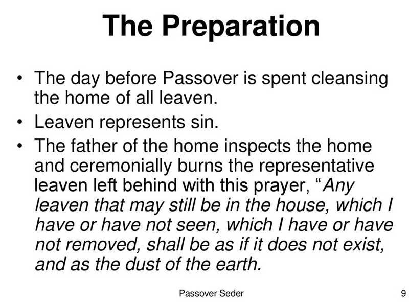 prayer for passover seder