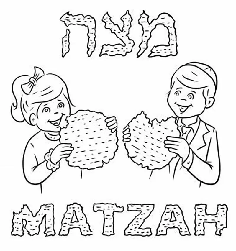 printable passover coloring pages