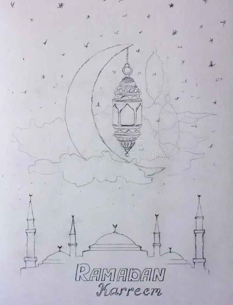 ramadan pictures to draw