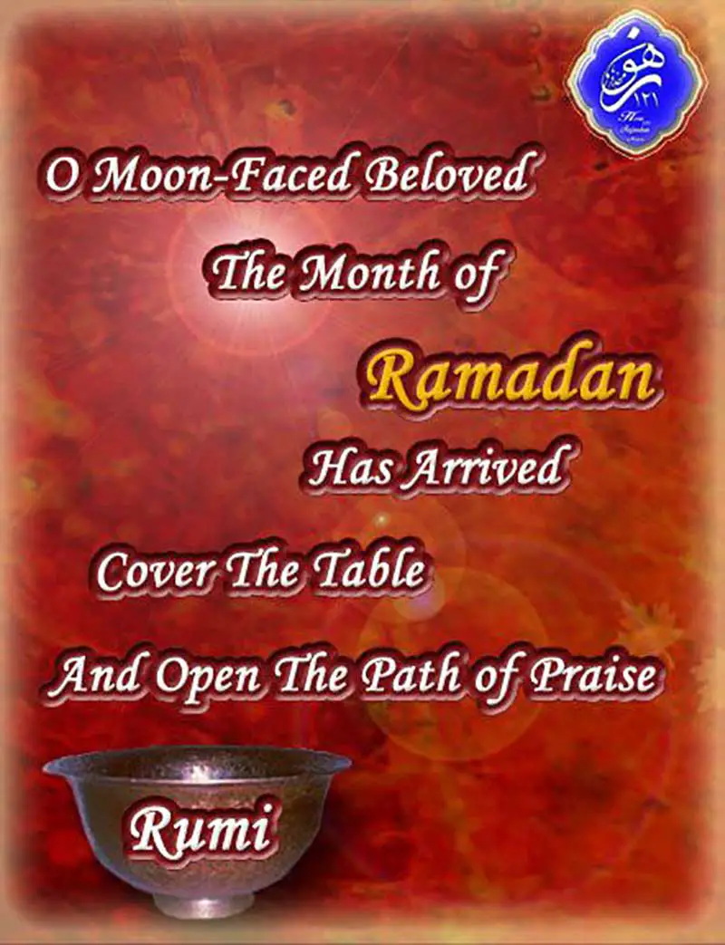 35 Beautiful Poems About Ramadan Kareem With Pictures QuotesProject Com   Rumi Ramadan Poem 7 