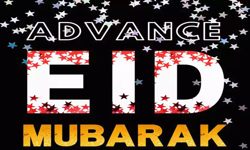 Advance Eid Mubarak Image