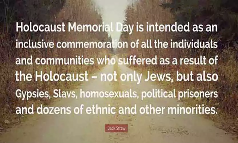 holocaust memorial day quotes