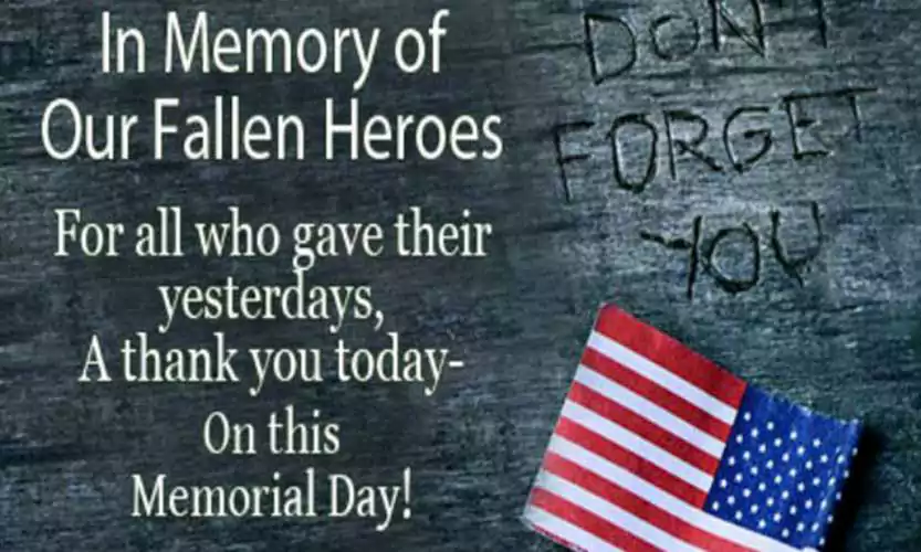 memorial day messages remembrance