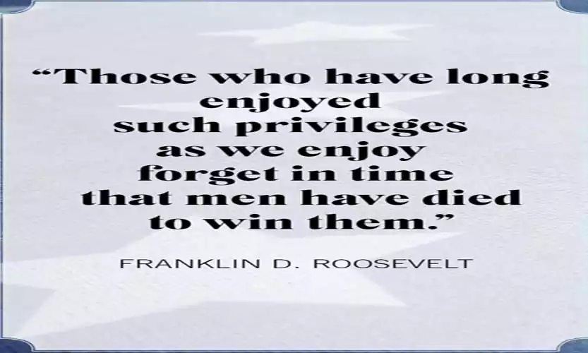 memorial day quotes franklin roosevelt