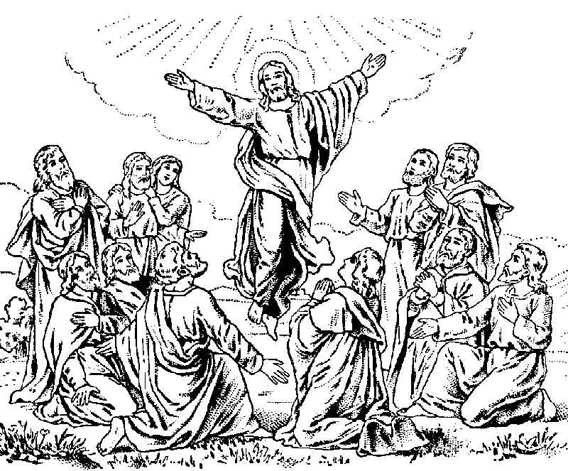all saints day coloring page