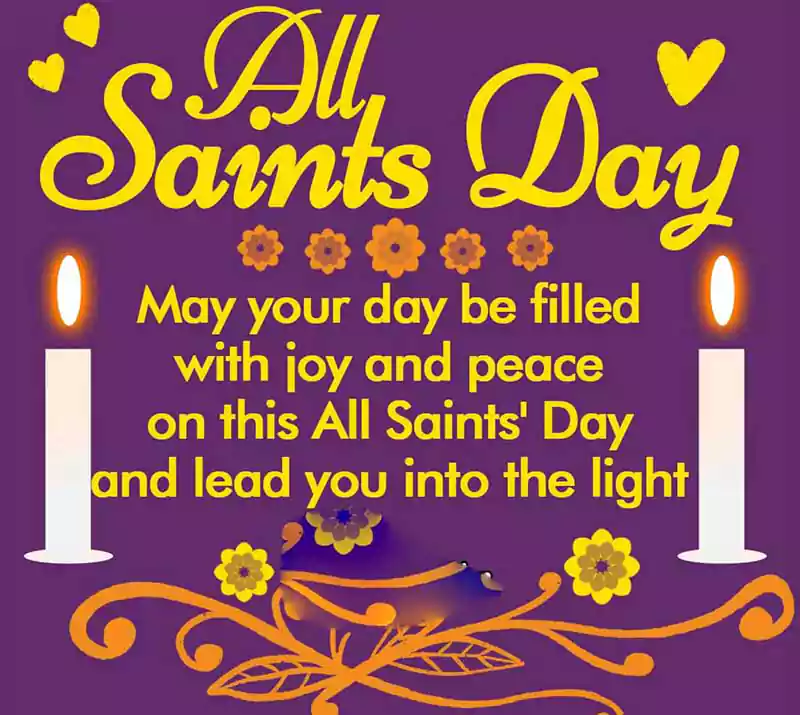 all saints day greetings
