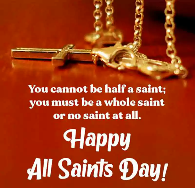 all saints day message to a friend