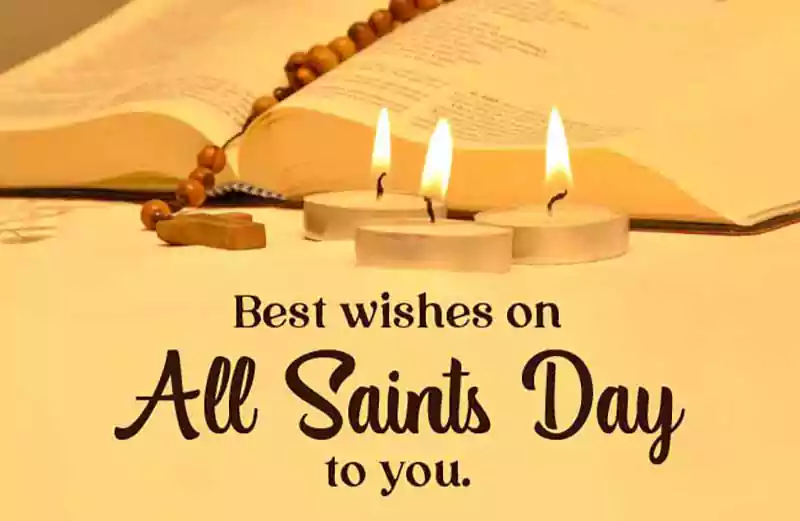 all saints day message to a friend