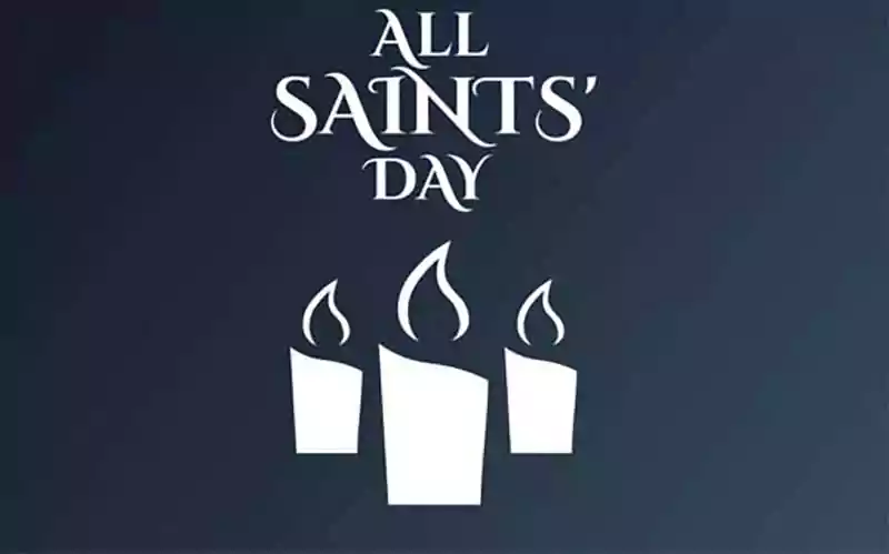 all saints day powerpoint background