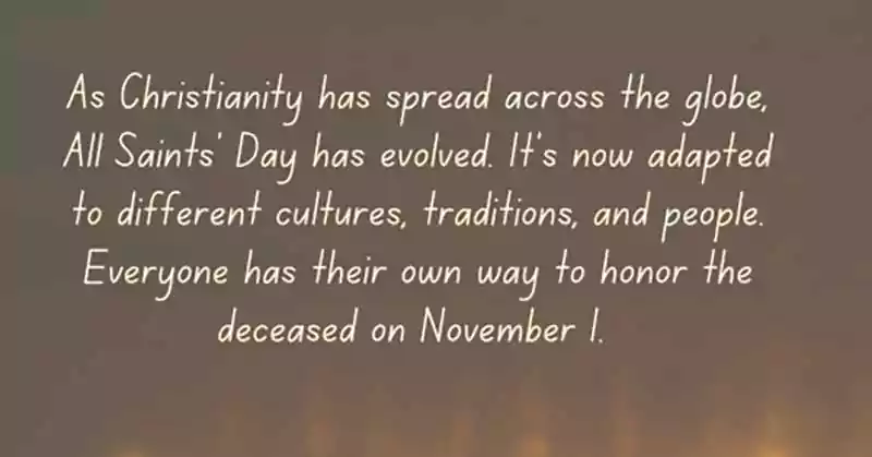 all saints day quote