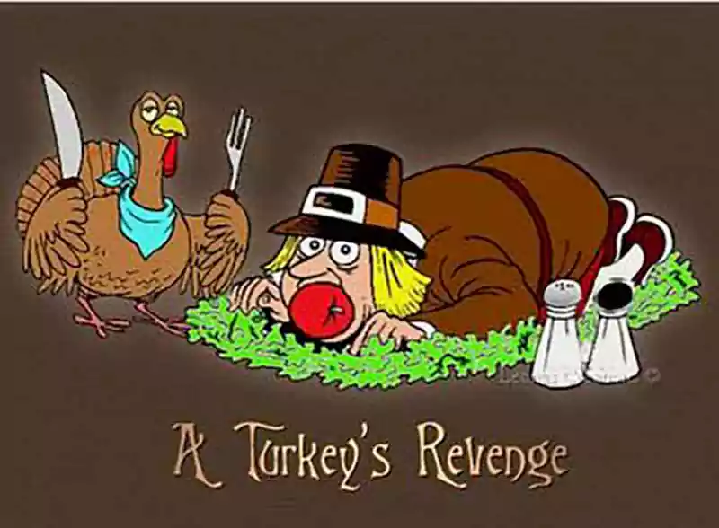 funny thanksgiving background