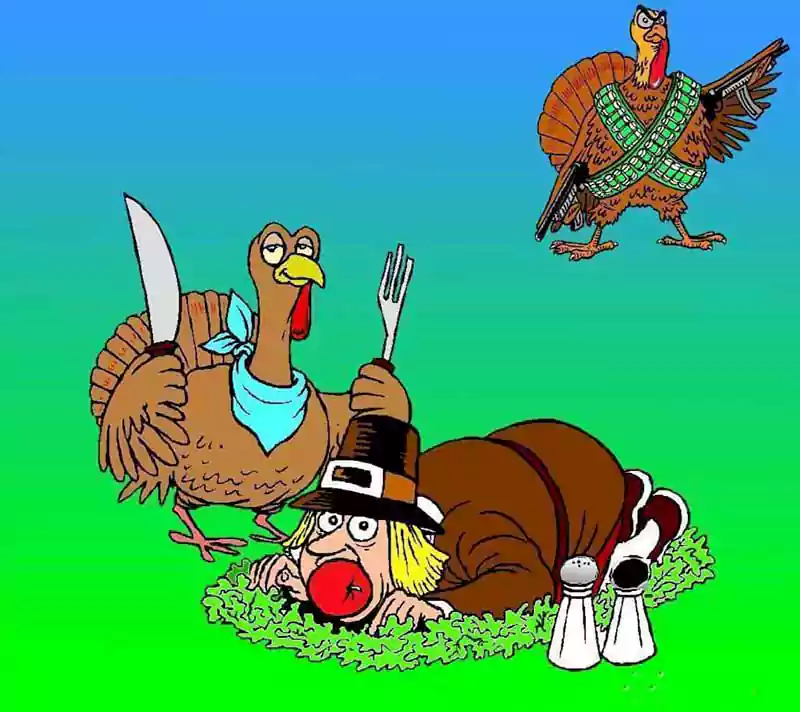 funny thanksgiving background